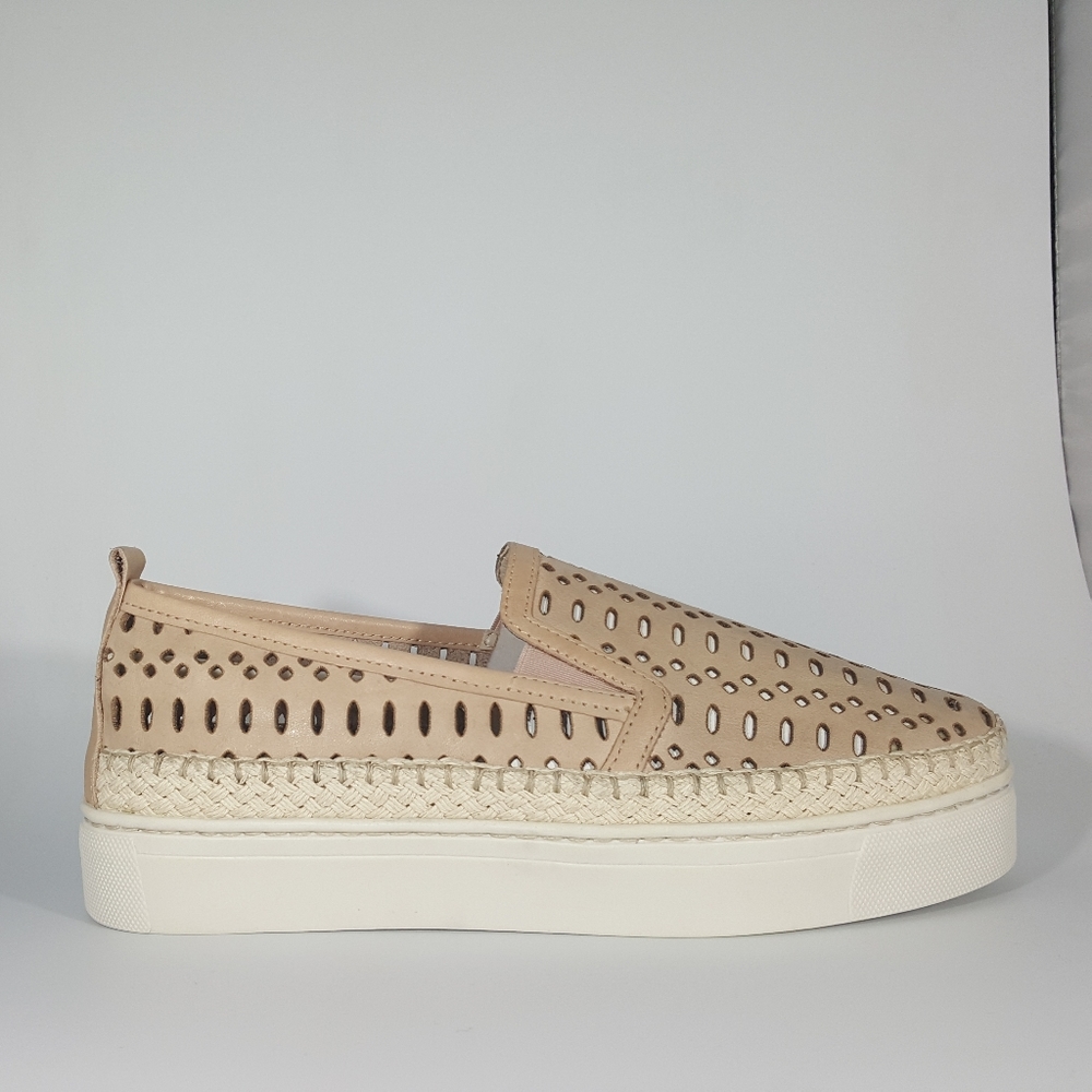 The Flexx Rose Leather Espadrille On Sneaker Sole